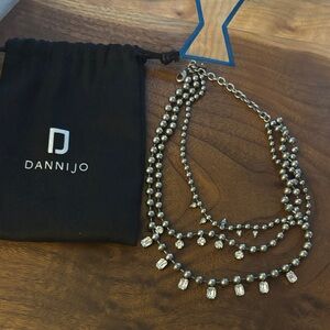 DANNIJO Silver Multi-Strand Necklace